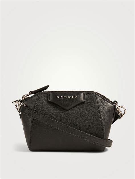 nano antigona leather crossbody bag givenchy|Givenchy Nano Antigona Cube Leather Crossbody Bag .